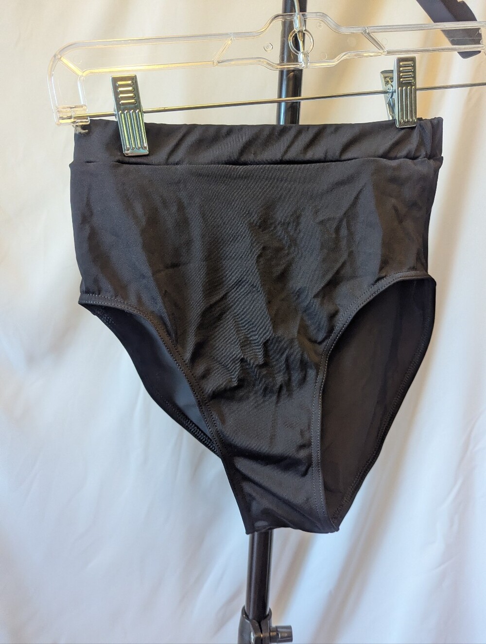 High Waist Black Briefs Dance Bottoms